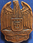 Verband-Turnen-DT/14te-Deutsches-Turnfest-1928-Koeln-1a-gold.jpg